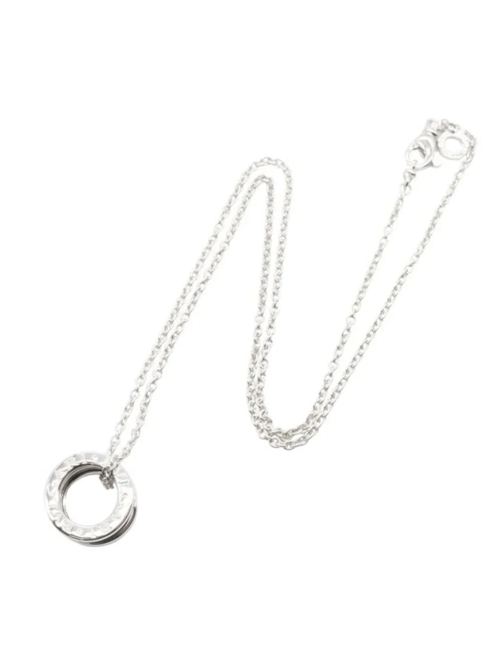 Bvlgari Necklace B-zero One 40 925 Sterling Silver
